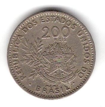 200 Réis 1901 KM#518